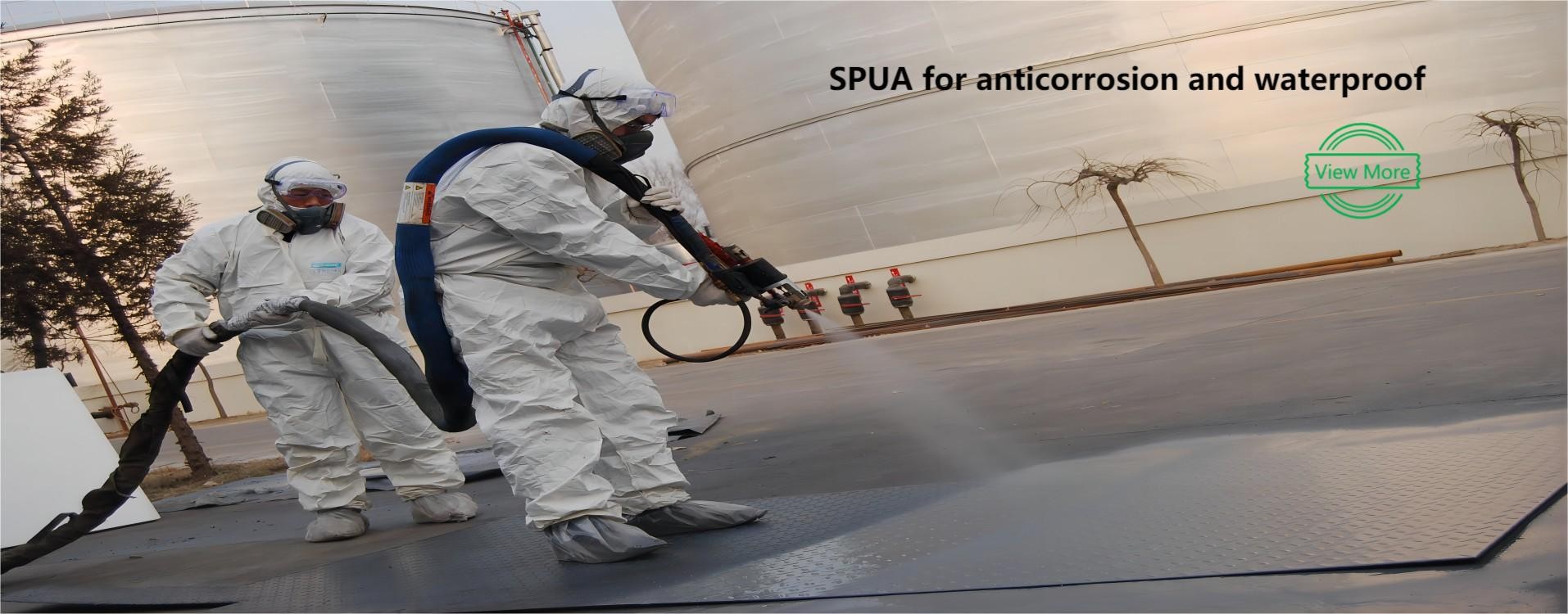 Spray Polyurea Waterproof And Anticorrosion Elastomer Coating High Quality